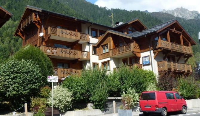 Apartment in Chamonix Mont Blanc with balcony