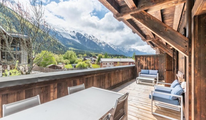 Apt. Grand Paradis B14 - Modern with Mont Blanc view