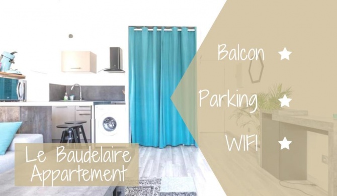 Le Baudelaire - Cosy Studio et Parking à Grenoble