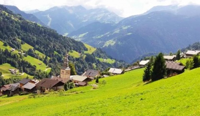 Appartement d'une chambre a Hauteluce a 300 m des pistes avec jardin amenage