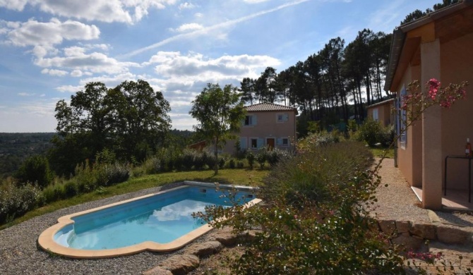 Beautifully located holiday villa with private swimming pool and lovely view