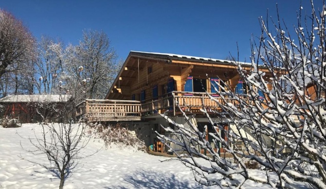 Chalet Cyclamens- 65m2 plein centre des Carroz - WIFI & parking!